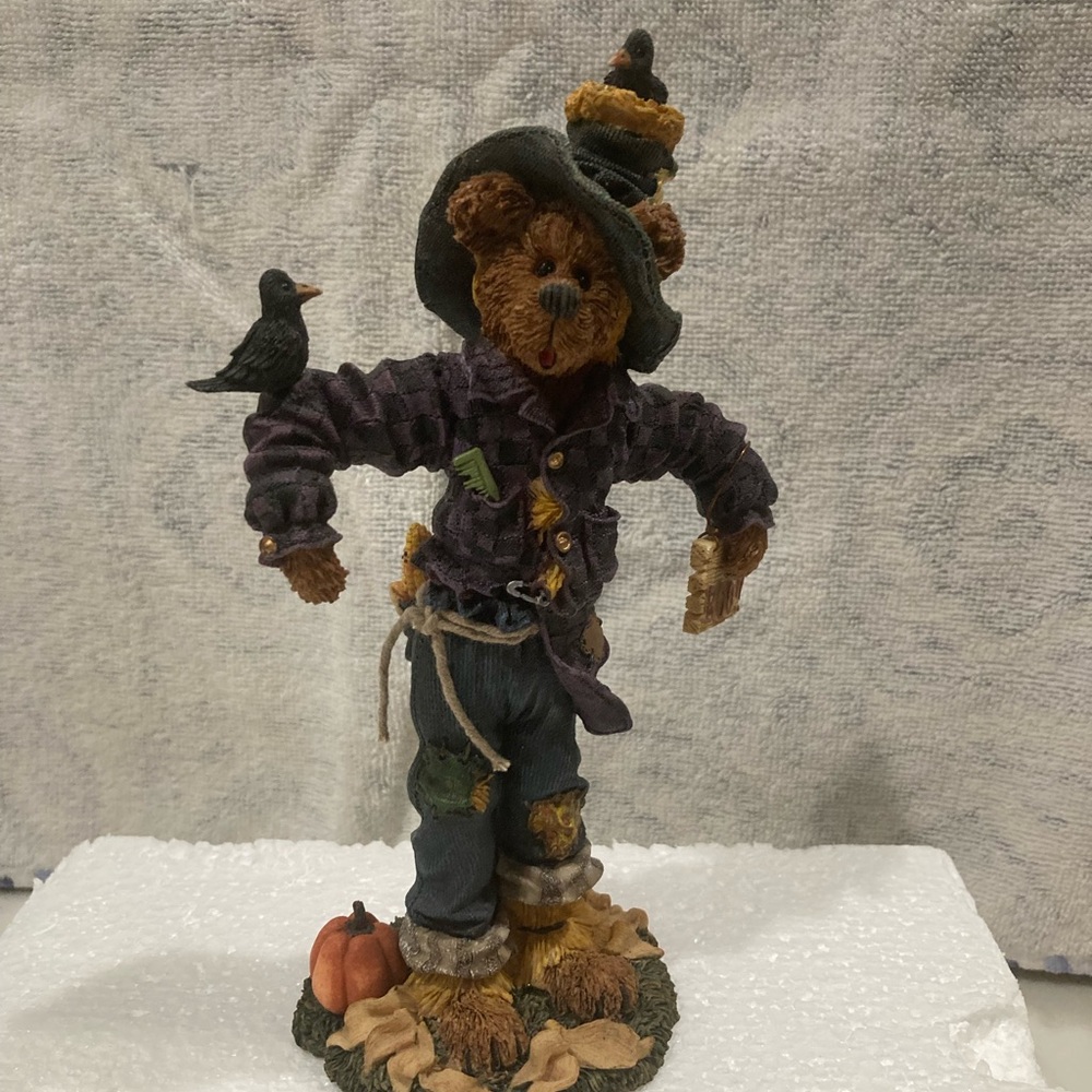 Boyds Collection: Edgar w/ Allen & Poe - Scareaway Strawboss (Style #2888)